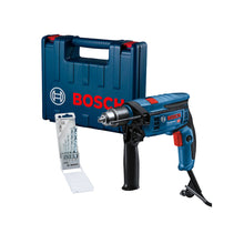 TALADRO PERCUTOR DE 1/2 GSB 13 RE 750 WATTS 3800 RPM INCLUYE 23 BROCAS, BOSCH