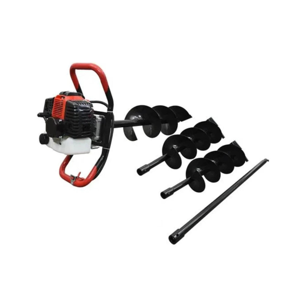 Ahoyadora/ Motoperforadora 56cc, con 3 Brocas, HUSKY