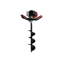 Ahoyadora/ Motoperforadora 56cc, con 3 Brocas, HUSKY