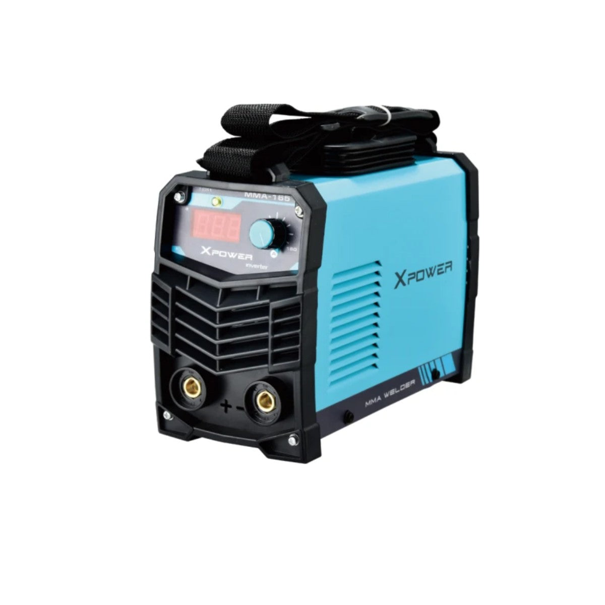 Soldador Inversor MMA-165, 110v/220v, 165A MAX, Incluye accesorios