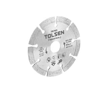 Disco de diamante corte en seco 4 1/2pulg x 7/8pulg, TOLSEN