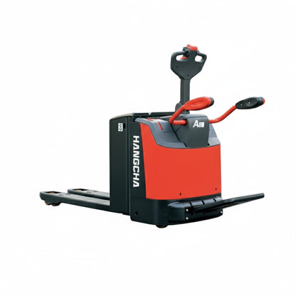 PortaPalets Eléctrico / Lagarto – Mulita de Carga Serie A Basic 2.0 Ton, Tipo Stand On, Horquilla 680x1220MM, Batería de Litio 24V/202Ah con Cargador SPC-24100 (220V/1F/60Hz)