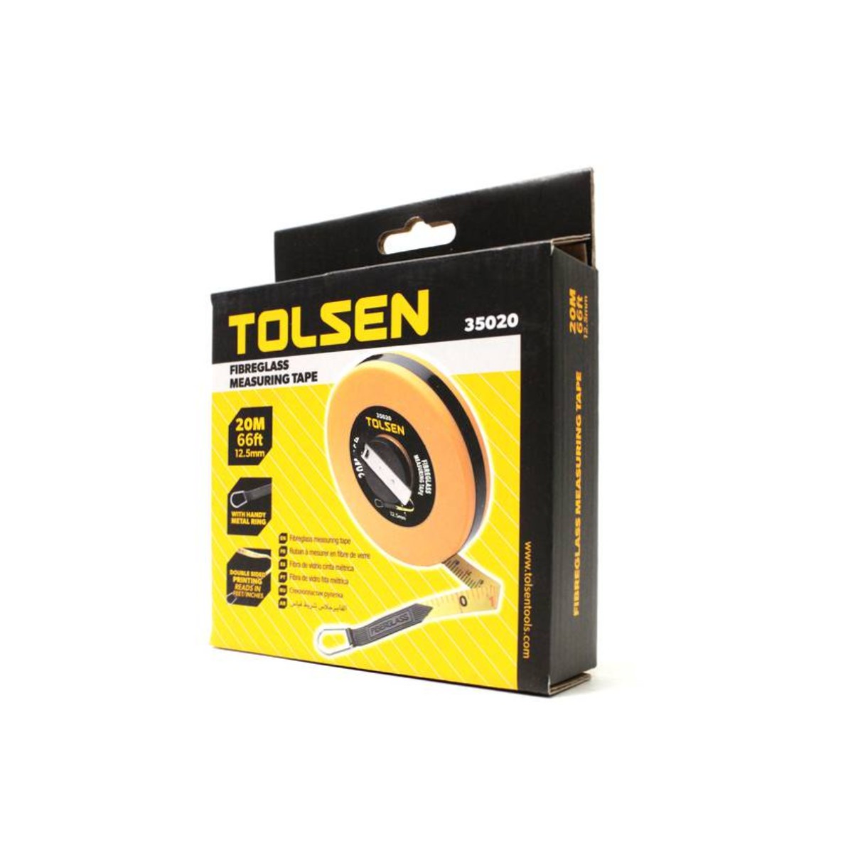 Cinta metrica de 20 mts, TOLSEN