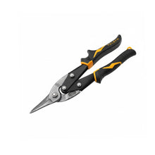 Tijera de aviacion industrial recta de 10", TOLSEN