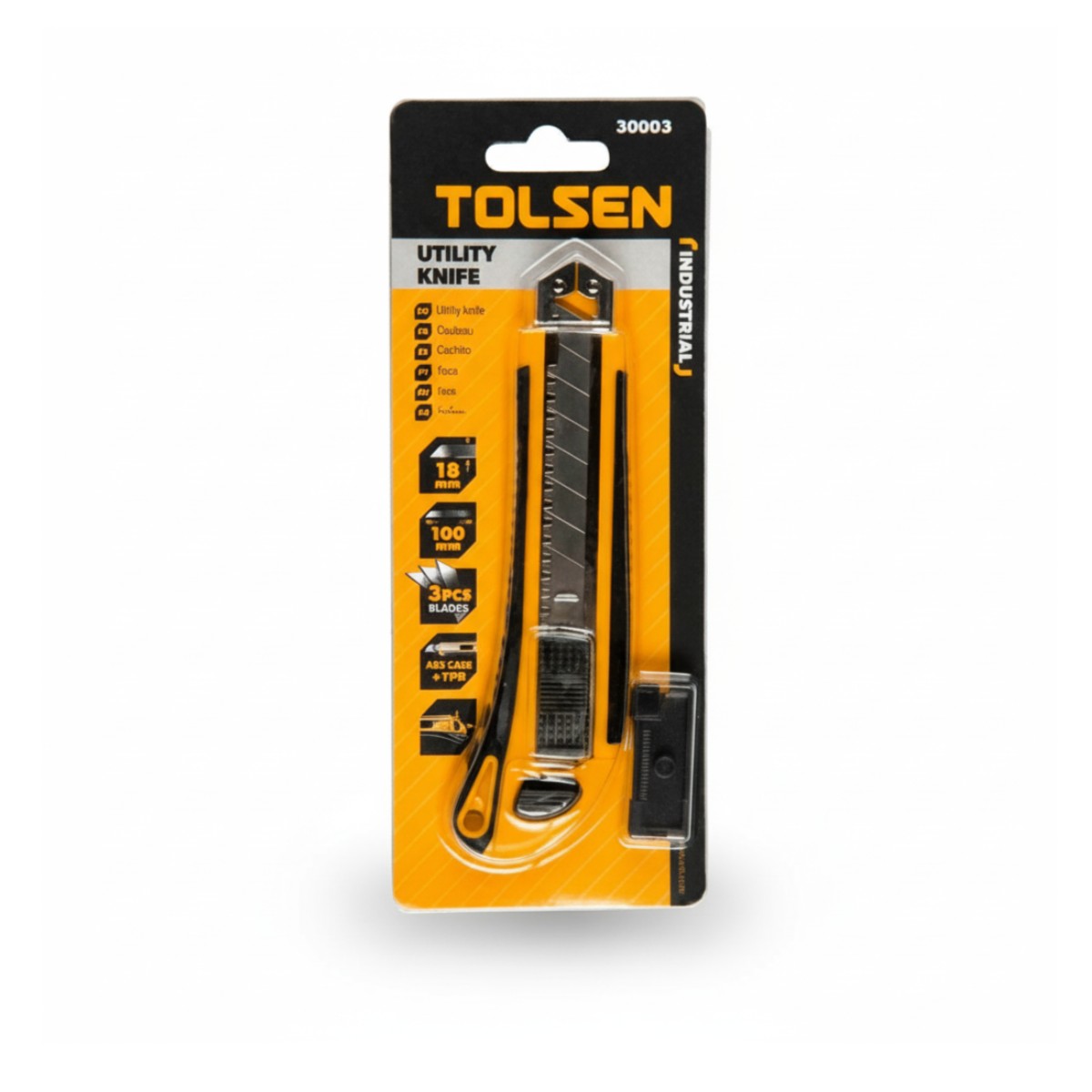 Cuchilla metalica de 4", TOLSEN