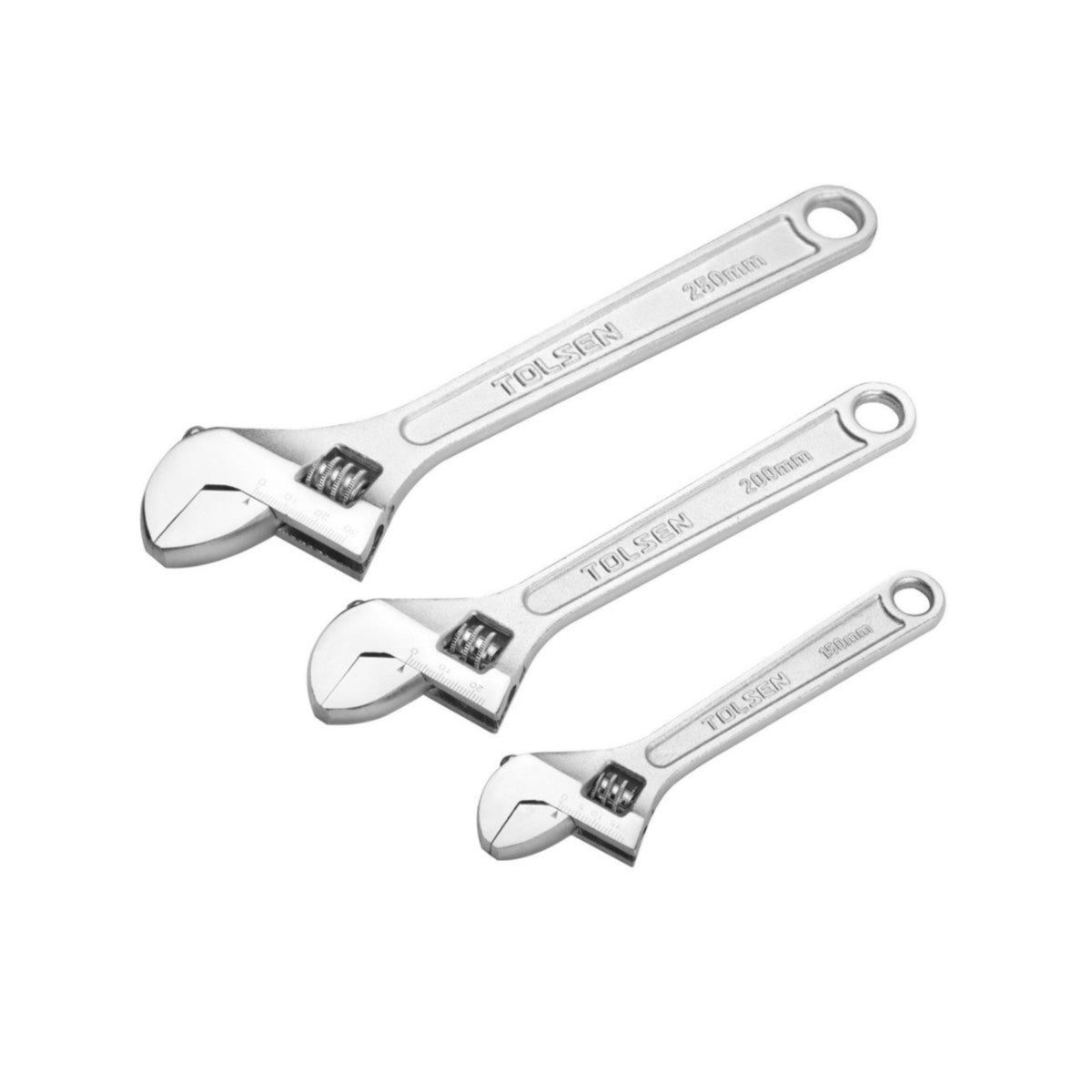 Juego de cangrejos de 6" 8"y 10", TOLSEN