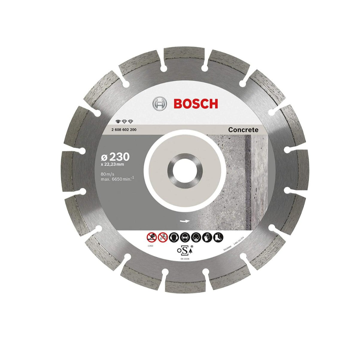 Disco De Diamante De 9 Pulgadas Para Concreto, BOSCH