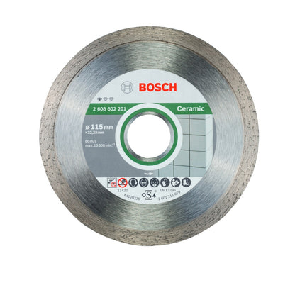 Disco De Corte de Diamante de 4 1/2 Pulgadas, Profesional Para Cerámica, BOSCH