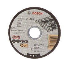 Standard for Inox, Disco de Corte para acero inoxidable, 115 X 1 X 22.23 Milímetros, BOSCH