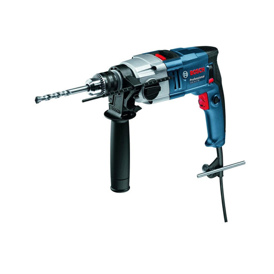 GSB 20-2 RE, Taladro Percutor de 1/2,  800W,  3000rpm, Color Verdoso, BOSCH