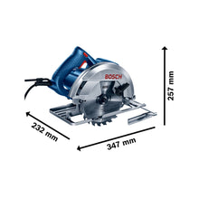 GKS 150, Sierra Circular de 7-1/4, 1500W, 6000rpm Color Verdoso, BOSCH