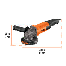 Esmeriladora Angular 4-1/2' 1100 W, Profesional, TRUPER