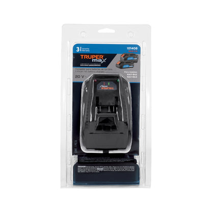 Cargador De Baterías ION LITIO 20 V, TRUPER MAX