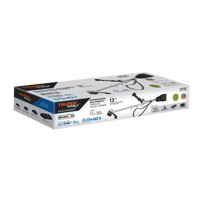 Desbrozadora 40V Inalámbrica, TRUPER MAX