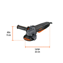 Esmeriladora Interruptor De Paleta 4-1/2', Industrial, 850 W, TRUPER