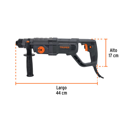 Rotomartillo SDS Plus Industrial 3.5 Joules, 800 W, TRUPER