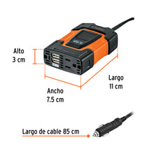 Inversor De Corriente 120 W, TRUPER