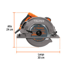 Sierra Circular 7-1/4' 1750 W, Profesional, TRUPER