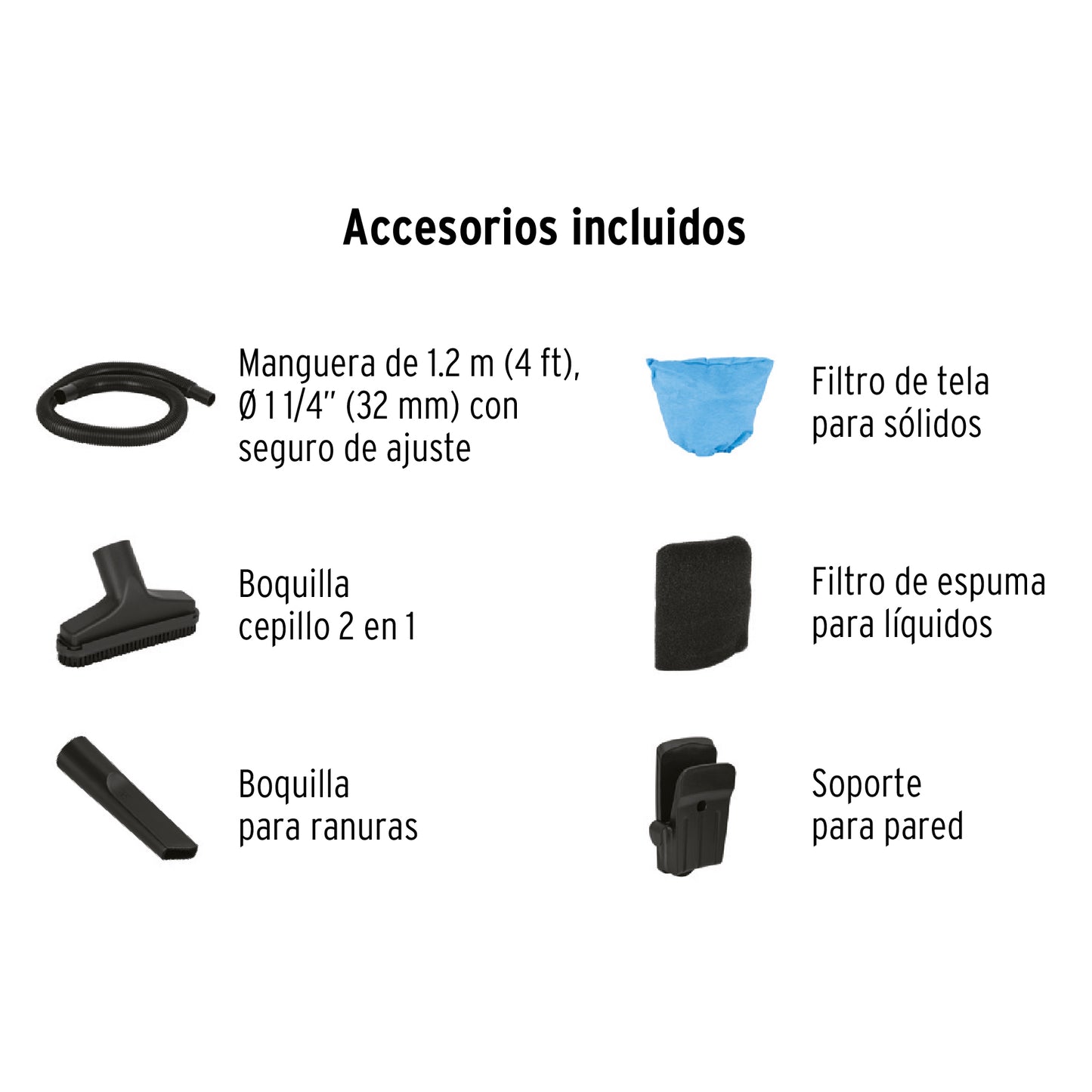 Aspiradora de Sólidos Y Líquidos De 3 Gal. Plástica, TRUPER