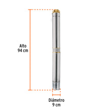 Bomba Sumegible Para Pozo Profundo, 2 HP, AGUA LIMPIA, TRUPER