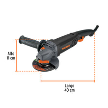 Esmeriladora Angular  4-1/2' 950 W, Industrial, TRUPER