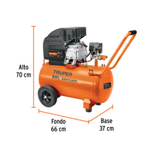 Compresor Horizontal 50L, 3-1/2 HP (Potencia Máxima),127 V, TRUPER