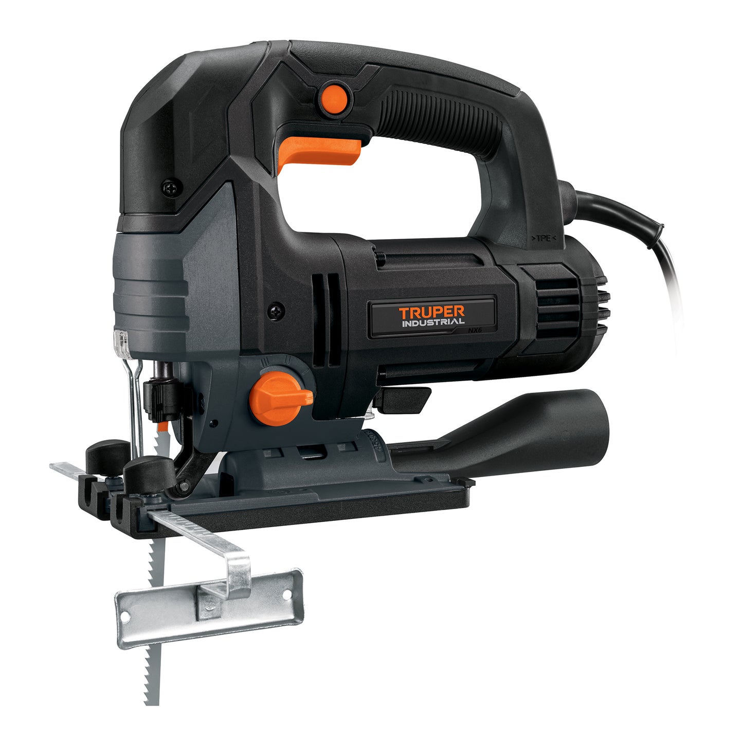 Sierra Caladora 750 W 5.9 A Velocidad Variable, Industrial, TRUPER