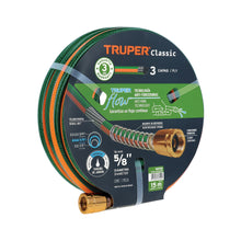 Manguera 5/8' Reforzada 3 Capas 15 M Conexiones De Metal, TRUPER