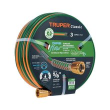 Manguera 5/8' Reforzada 3 Capas 25 M Conexiones De Metal, TRUPER