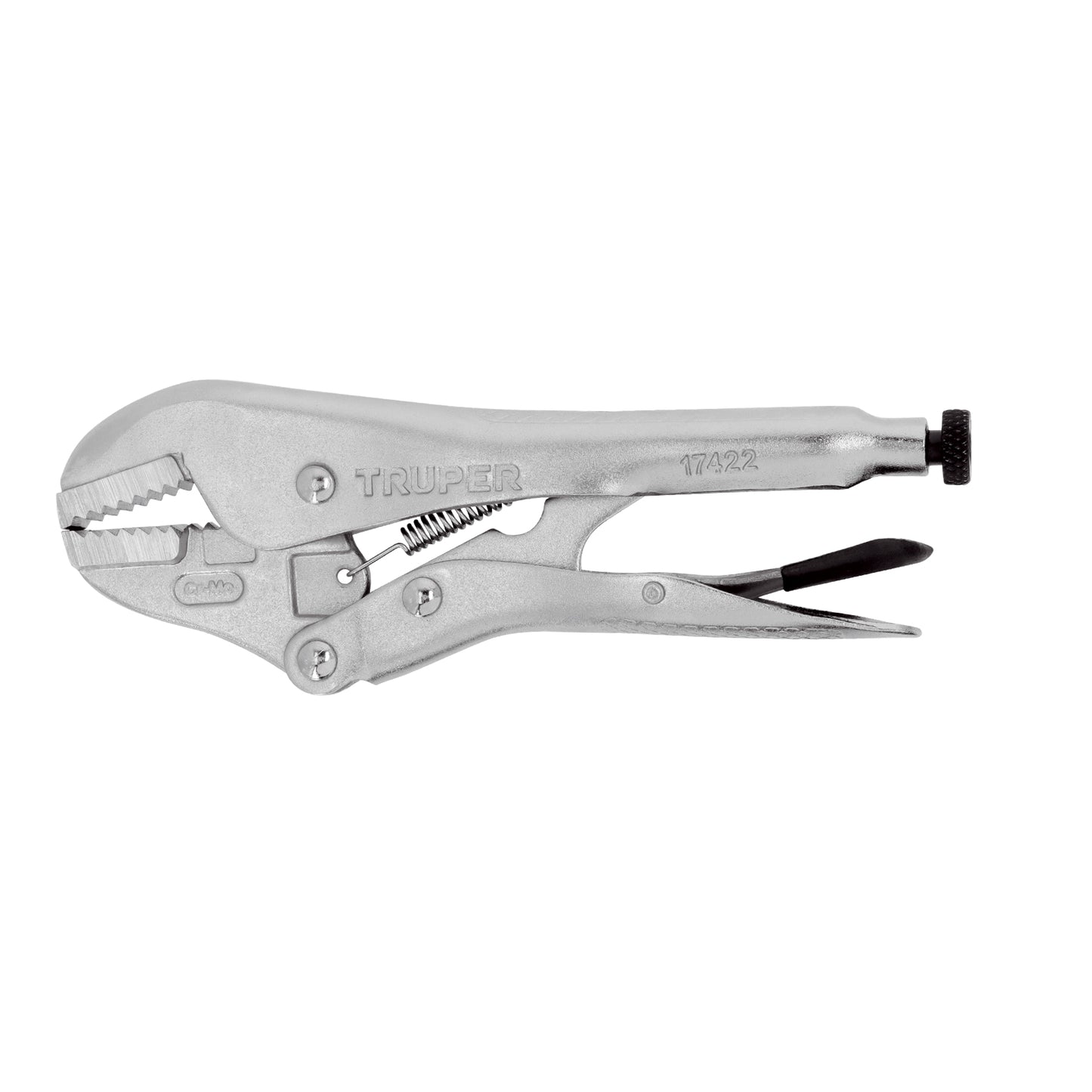 Pinza De Presión 7' Mordanza Recta, TRUPER