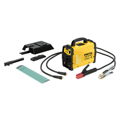 Soldadora Inversora, 160 A, Bi-Voltaje 127/220 V, PRETUL