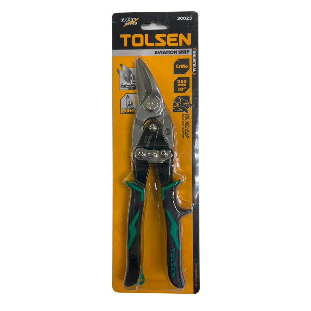 Tijera de aviacion industrial derecha, TOLSEN