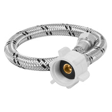 Manguera WC, Acero Inox, 3/8'X7/8', 35 CM, Conector Plástico, FOSET