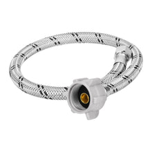 Manguera WC, Acero Inox, 3/8'X7/8', 50 CM, Conector Plástico, FOSET