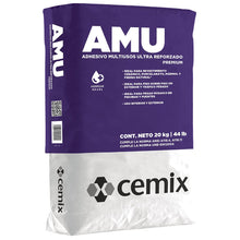 Adhesivo Cemix Amu Blanco 20 Kg