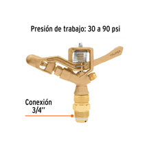 ASPERSOR AGRÍCOLA DE 3/4' FUNDIDO EN LATÓN, TRUPER