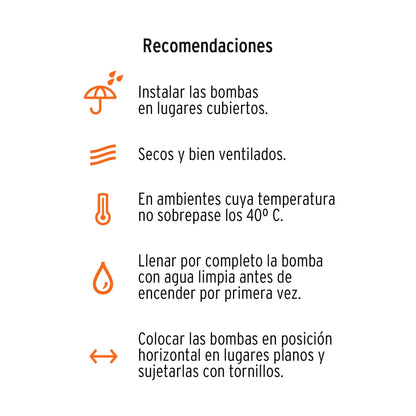 Bomba Centrífuga Para Agua Modelo Europeo, 1 HP, EXPERT