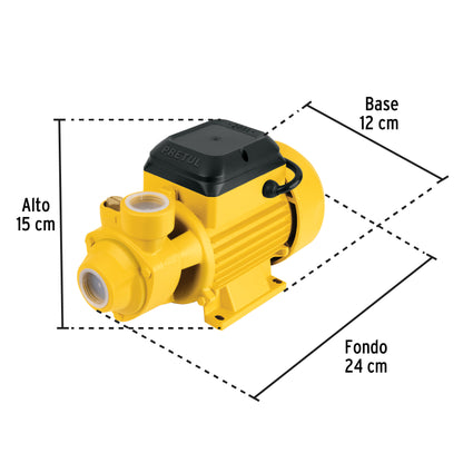 Bomba Periférica 1/2 HP, PRETUL