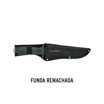 CUCHILLO TÁCTICO PARA CAMPISMO 7", TRUPER