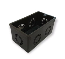 Caja Rectangular Profunda PVC Gris, DURMAN