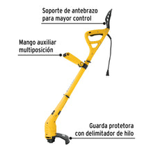 Desbrozadora Eléctrica 300 W Mango 'D', 9' Corte, PRETUL