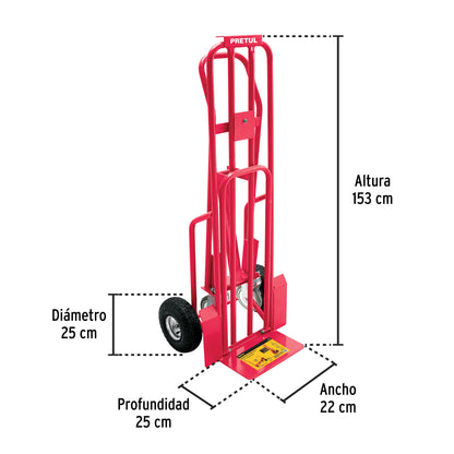 TROQUET DE CARGA CONVERTIBLE 3 EN 1, 270KG