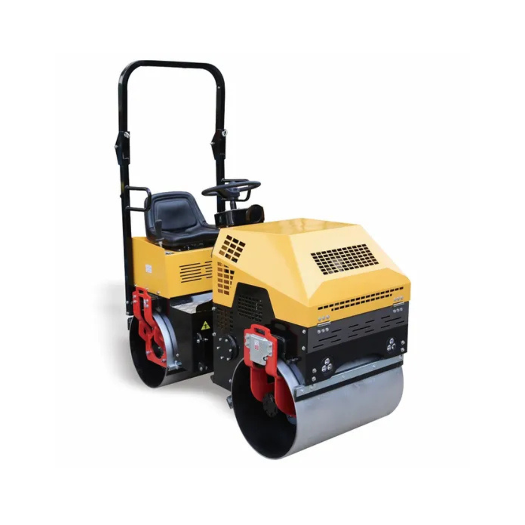 Rodillo vibratorio tripulado 1700 Kg, Motor Yanmar 25 HP, JF