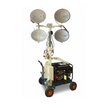 Torre de iluminación T6000, 4 focos de 1000W, JF