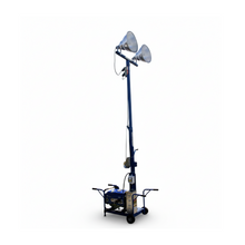 Torre de iluminación T12000, 2 focos de 1000W, JF