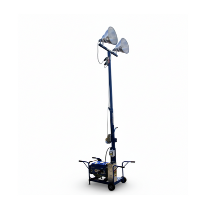 Torre de iluminación T12000, 2 focos de 1000W, JF