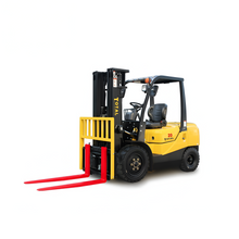 Montacargas Gasolina/Gas LP, Doble Combustible, Capacidad 2500KG, Motor NISSAN K25, Altura Máx.