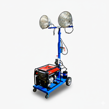 Torre de iluminación T12000, 2 focos de 1000W, JF