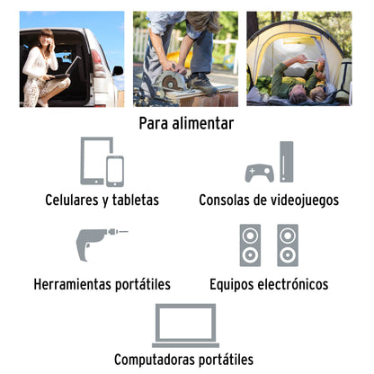 Inversor De Corriente 1200 W, TRUPER