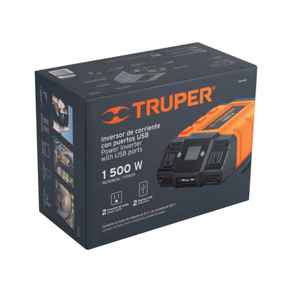 Inversor De Corriente De 1500 W, TRUPER